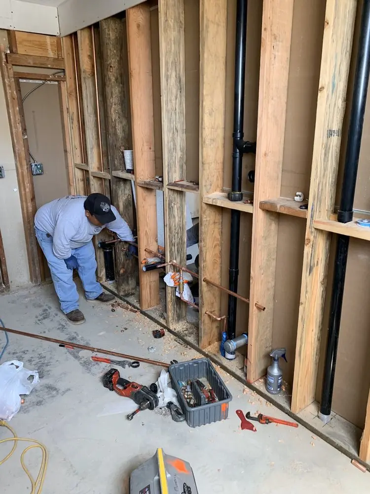 Commercial rough-in plumbing for Trenchless Sewer Repair in Sawtelle
